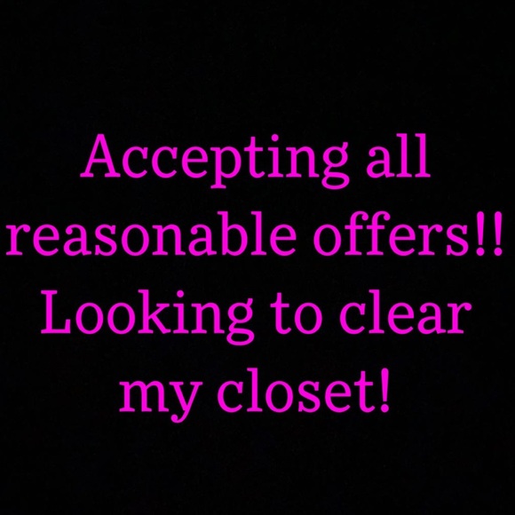 Other - Want to clear out my closet.. Make me an offer 🥳